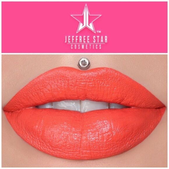 JEFFREE STAR - 🎉HP x 4🎉NWT- Velvet Trap Matte Lipstick “Prick” - Coral Orange - Picture 1 of 11